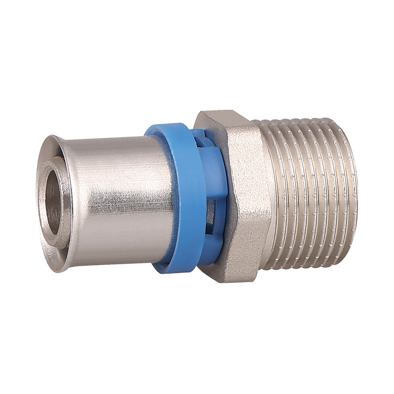 GH-6002 Hydraulic pex male brass coupling
