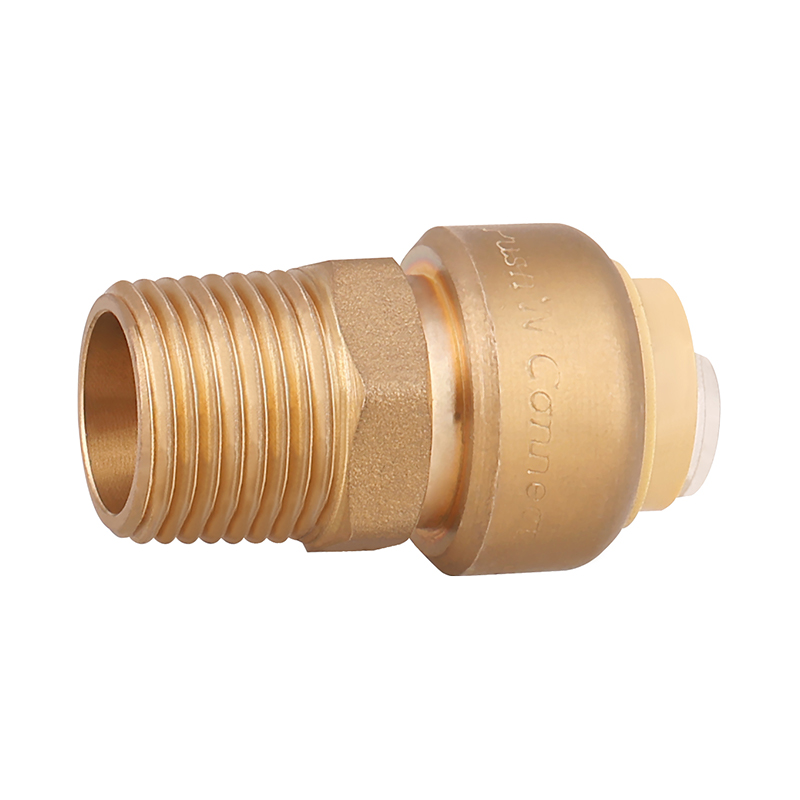 GH-6016  Quick push brass plumbing fitting