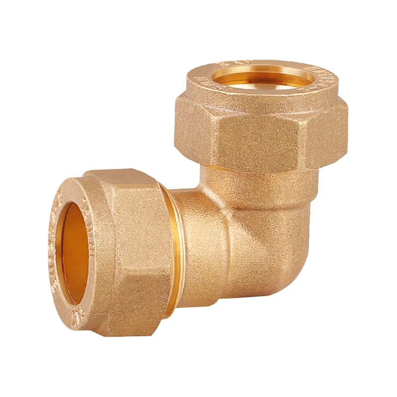 GH-6018  Brass compression equal elbow