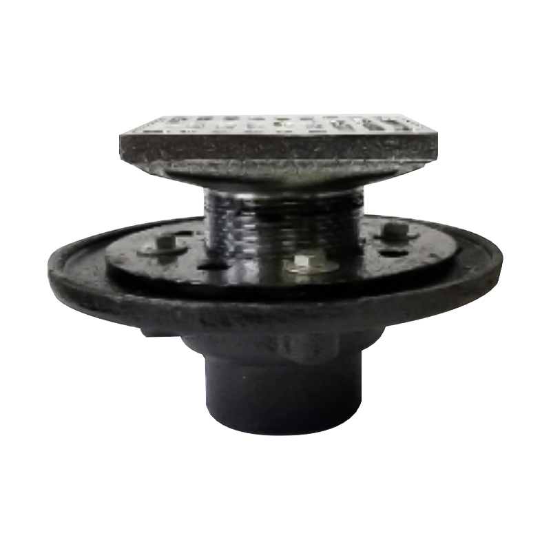 GH-6031 Removable shower floor drain with square brass strainer