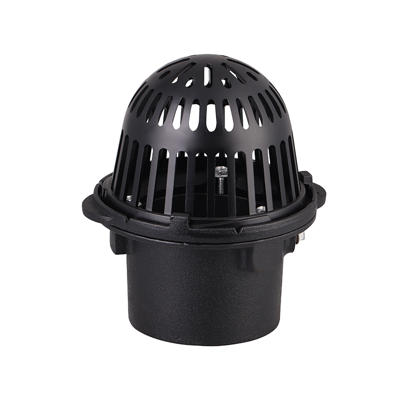 GH-6034 Cast iron fitting roof floor drain with dome