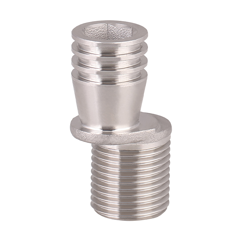 GH-7012 Stainless steel curved corner for storage rack connector