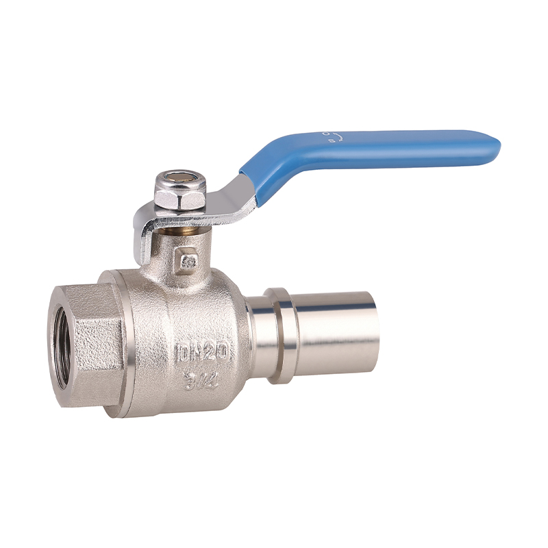 GH-1008 Brass ball valve Female x press