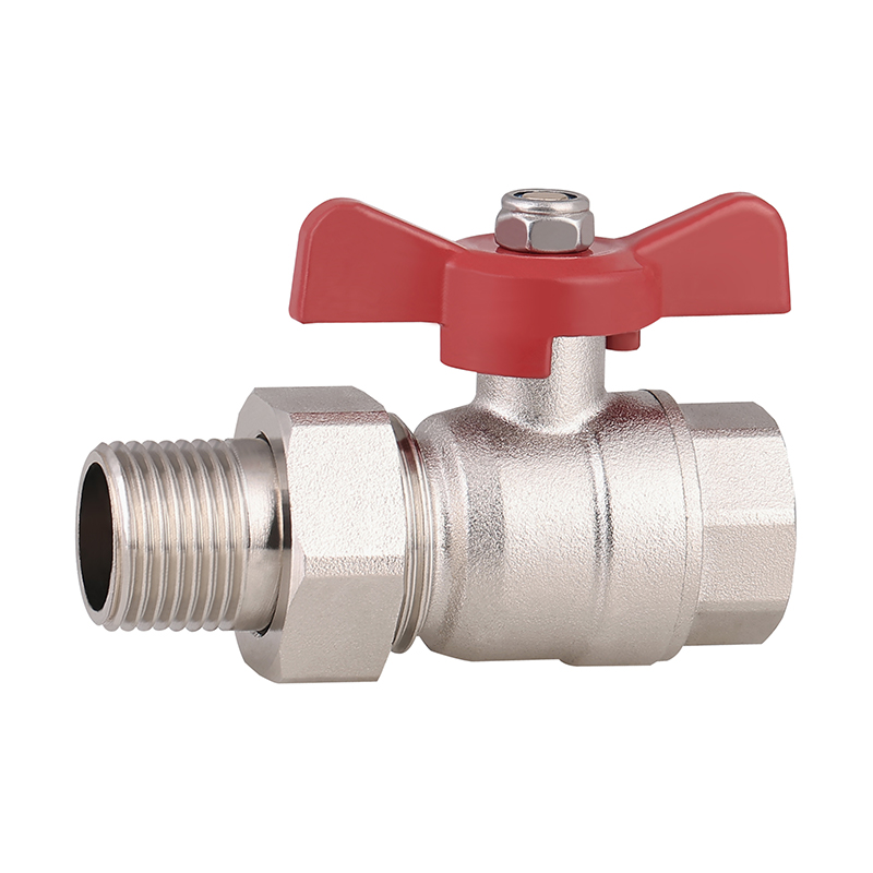 GH-1014 Brass Male & Female ball valve with union