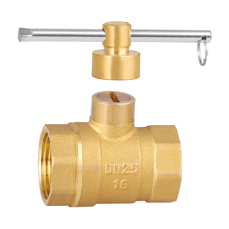GH-1023 Brass magnetic locking ball valve