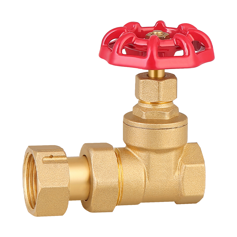 GH-2004 Brass gate valve for water meter 