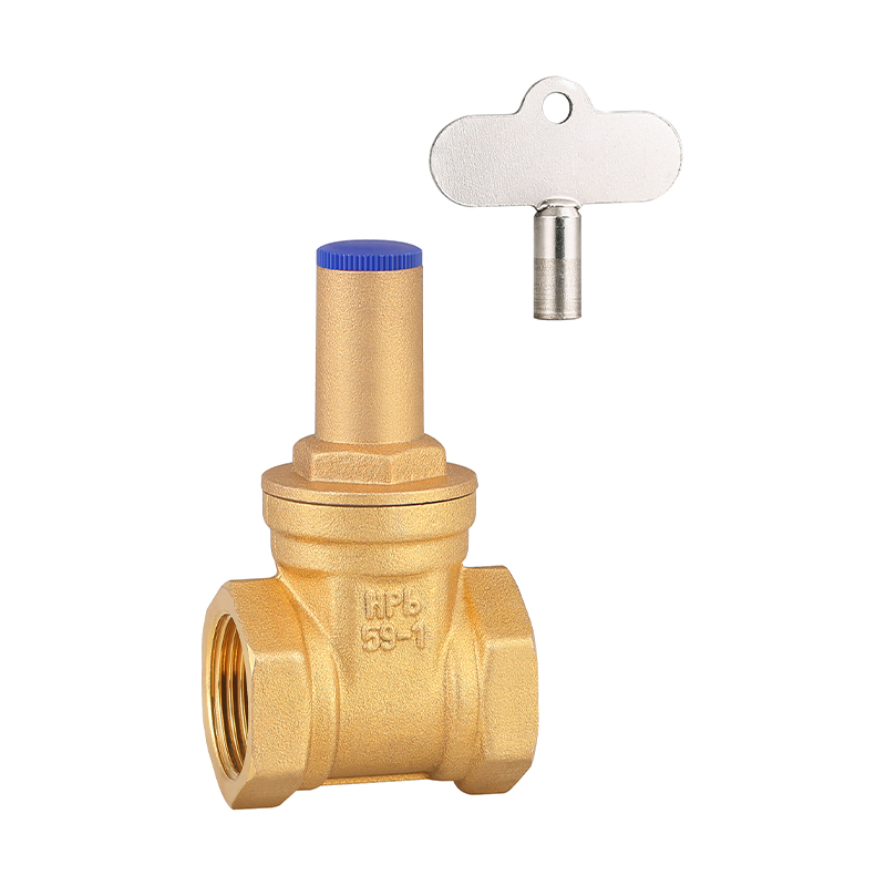 GH-2005 Brass lockable gate valve