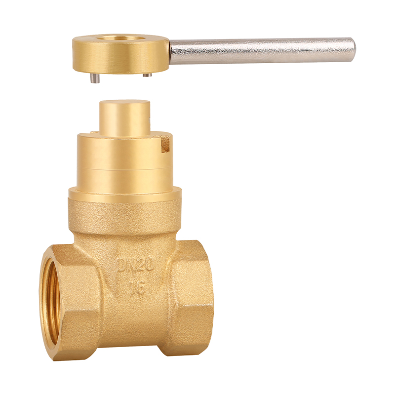 GH-2006 Brass magnetic lockable gate valve