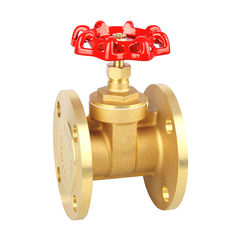 GH-2007 Brass flange gate valve 