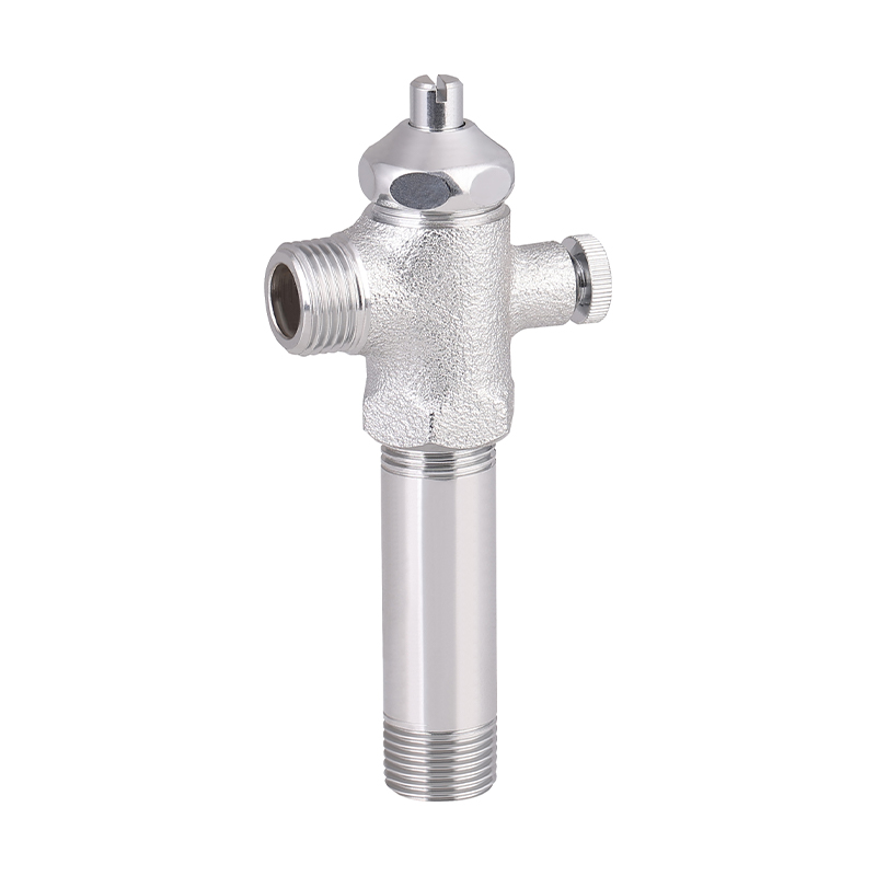 GH-3009 Brass stop valve nickel plated