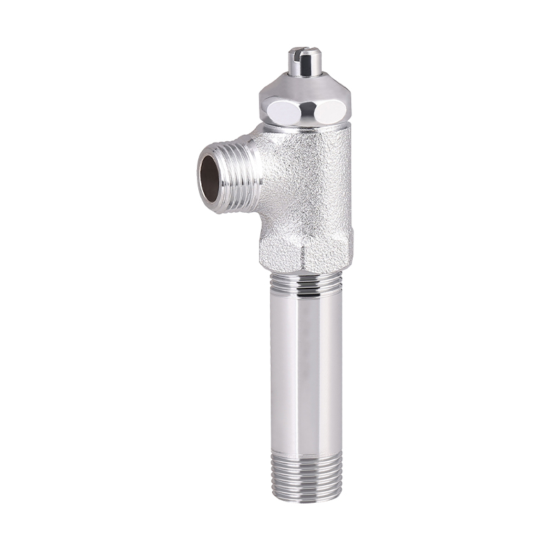 GH-3010 Brass manual stop valve nickel plated