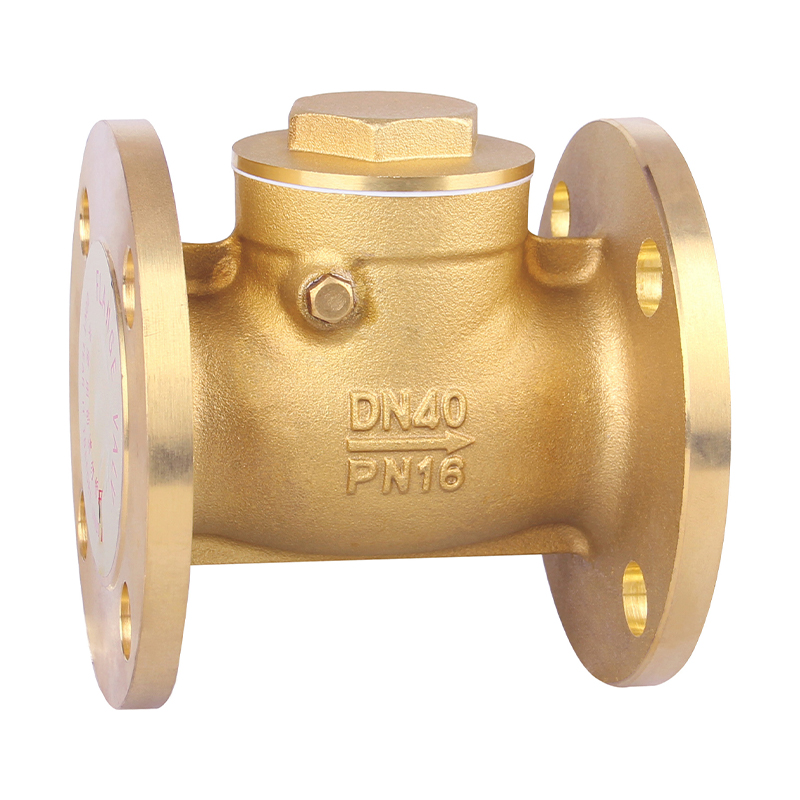 GH-4006 Brass flange check valve